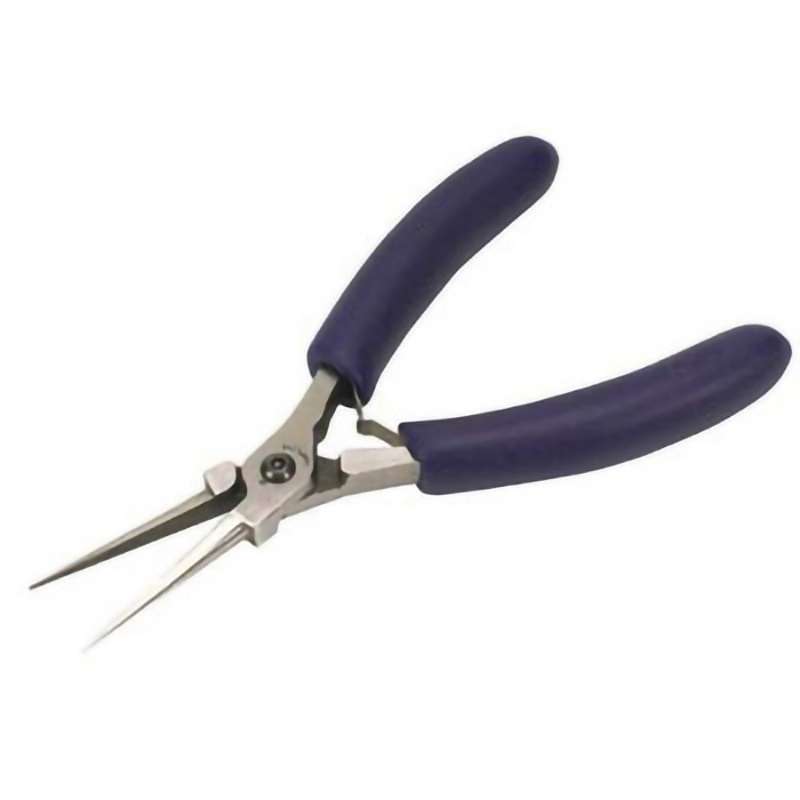 Plier Snipe Nose Serrated Jaw ESD 6.01" OAL
